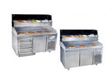 Pizza Hazırlık Dolabı 155 x 80